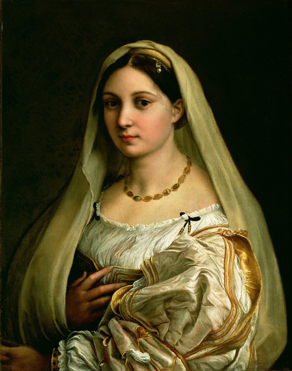 La Femme Voilée, ou La Donna Velata, c.1516 - Raffaello Sanzio Raphael