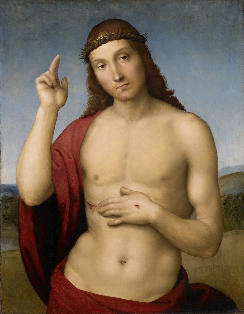 Christ bénissant - Raffaello Sanzio Raphael