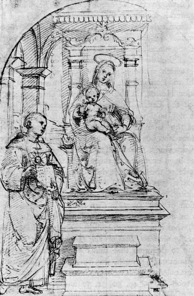 Nicolas de Tolentino, 1913 - Raffaello Sanzio Raphael