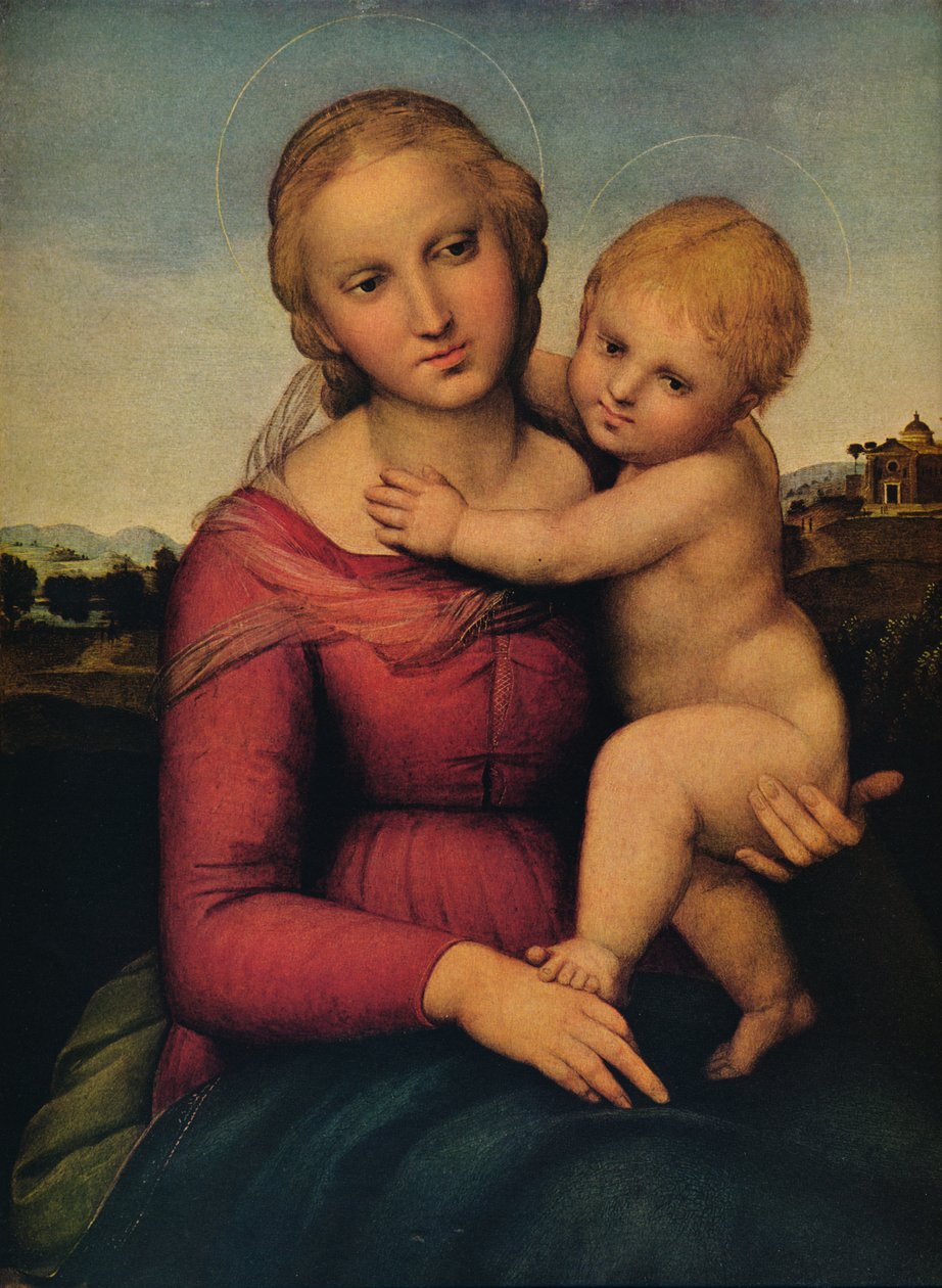 La Petite Madone Cowper, 1505 - Raffaello Sanzio Raphael