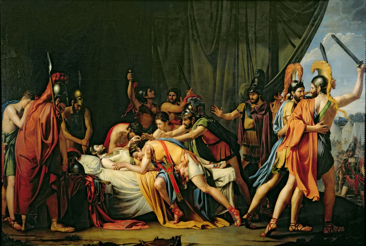 La Mort du Rebelle, Viriathus (d.139) - Raimundo de Madrazo y Garreta