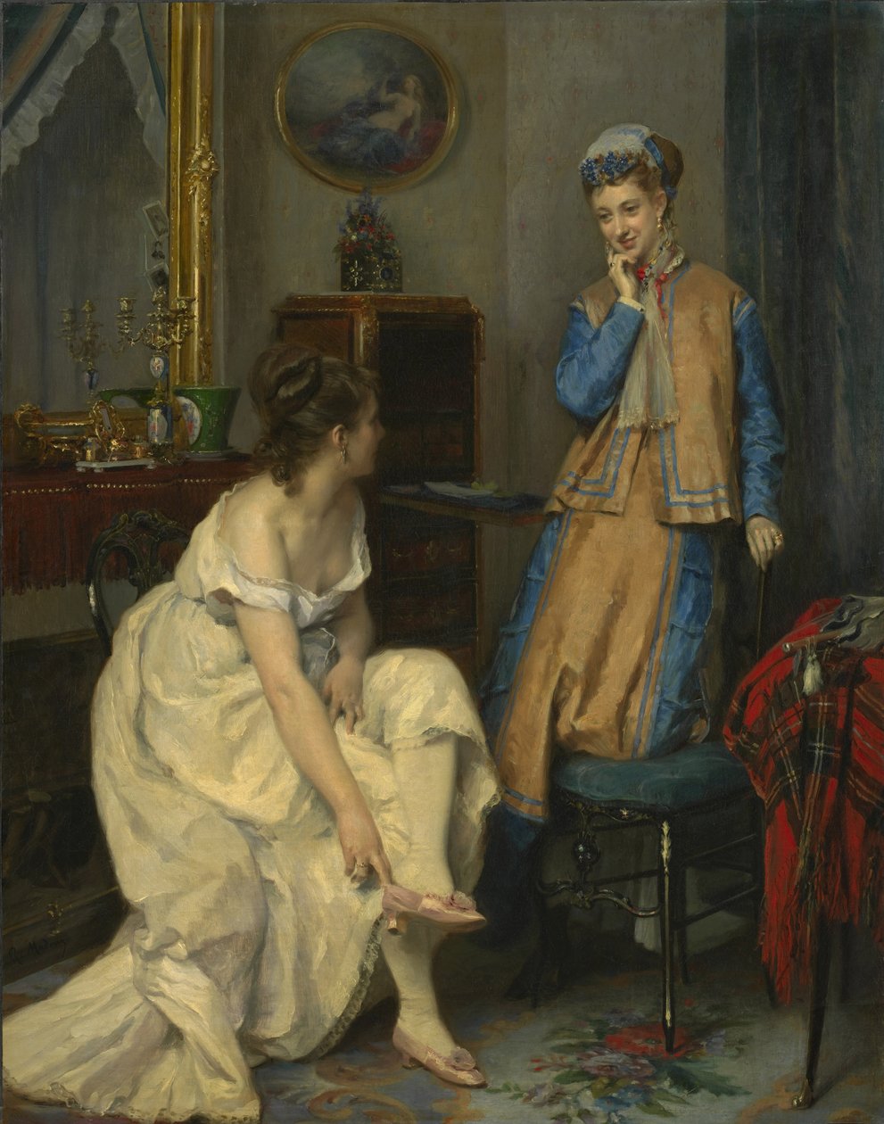 Confidences, c.1870 - Raimundo de Madrazo y Garreta