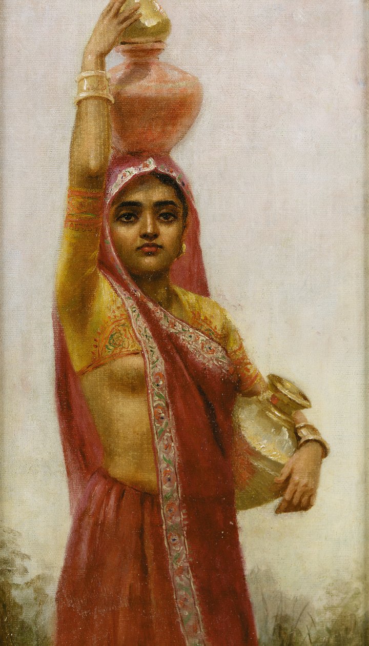 Belle du village - Raja Ravi Varma
