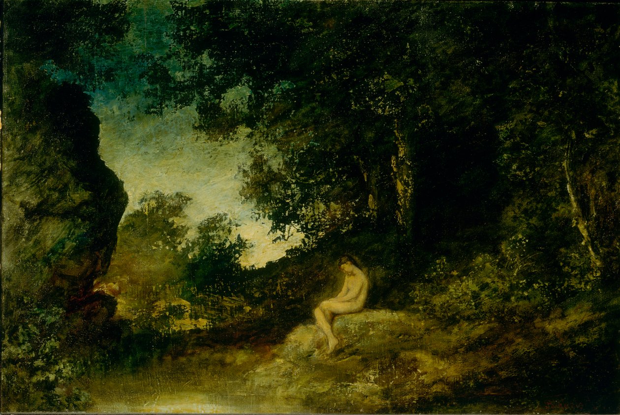 Au miroir de la nature, vers 1880 - Ralph Albert Blakelock