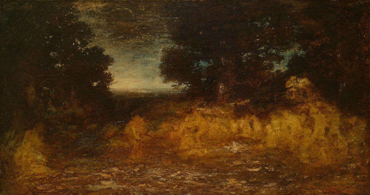 Danse des fantômes La vision de la vie, 1895-97 - Ralph Albert Blakelock