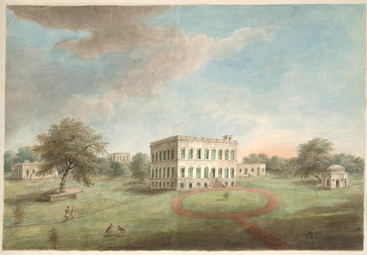 Le bâtiment de la Résidence à Lucknow - Ram Sita