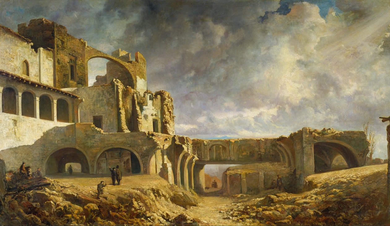Ruines du palais - Ramón Martí Alsina