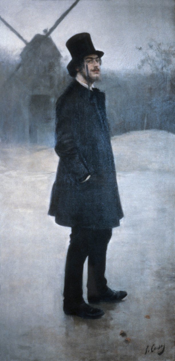 Le Bohémien, Poète de Montmartre - Ramon Casas i Carbo