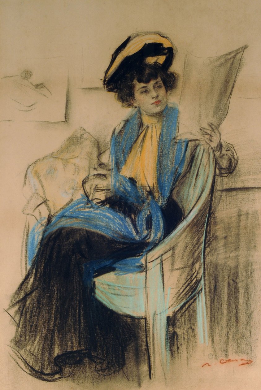 Mademoiselle Clo-Clo - Ramón Casas