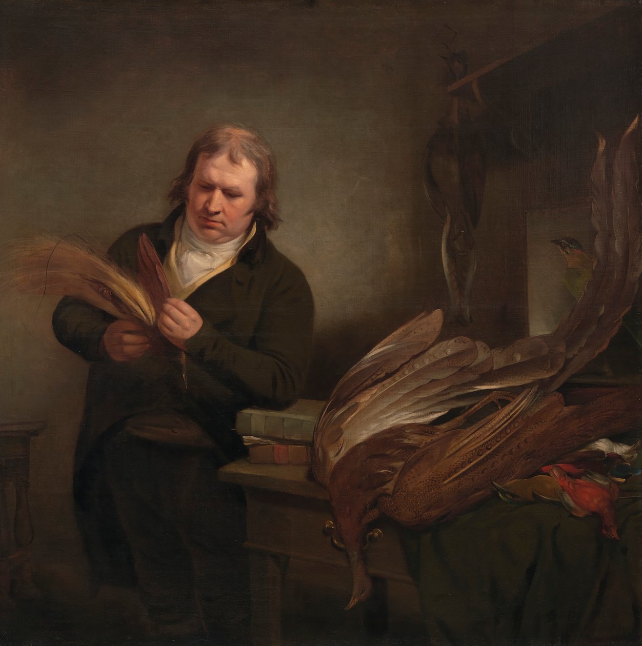Un ornithologue, peut-être John Latham - Ramsay Richard Reinagle