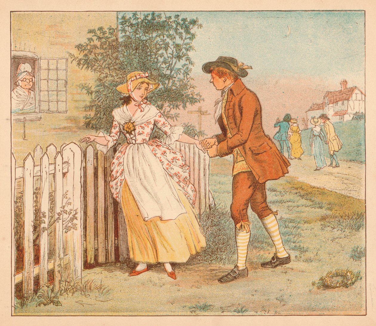 ...Certains traînaient en chemin, vers 1885, 1934 - Randolph Caldecott