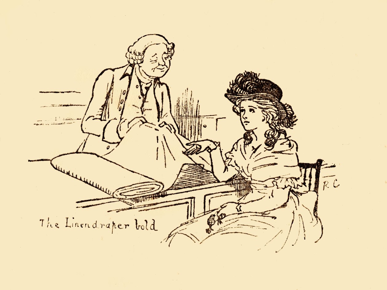 Le Linendraper Bold, 1878, vers 1918 - Randolph Caldecott