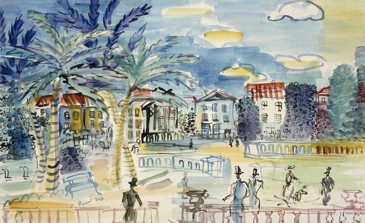 Elegants au Parc - Raoul Dufy