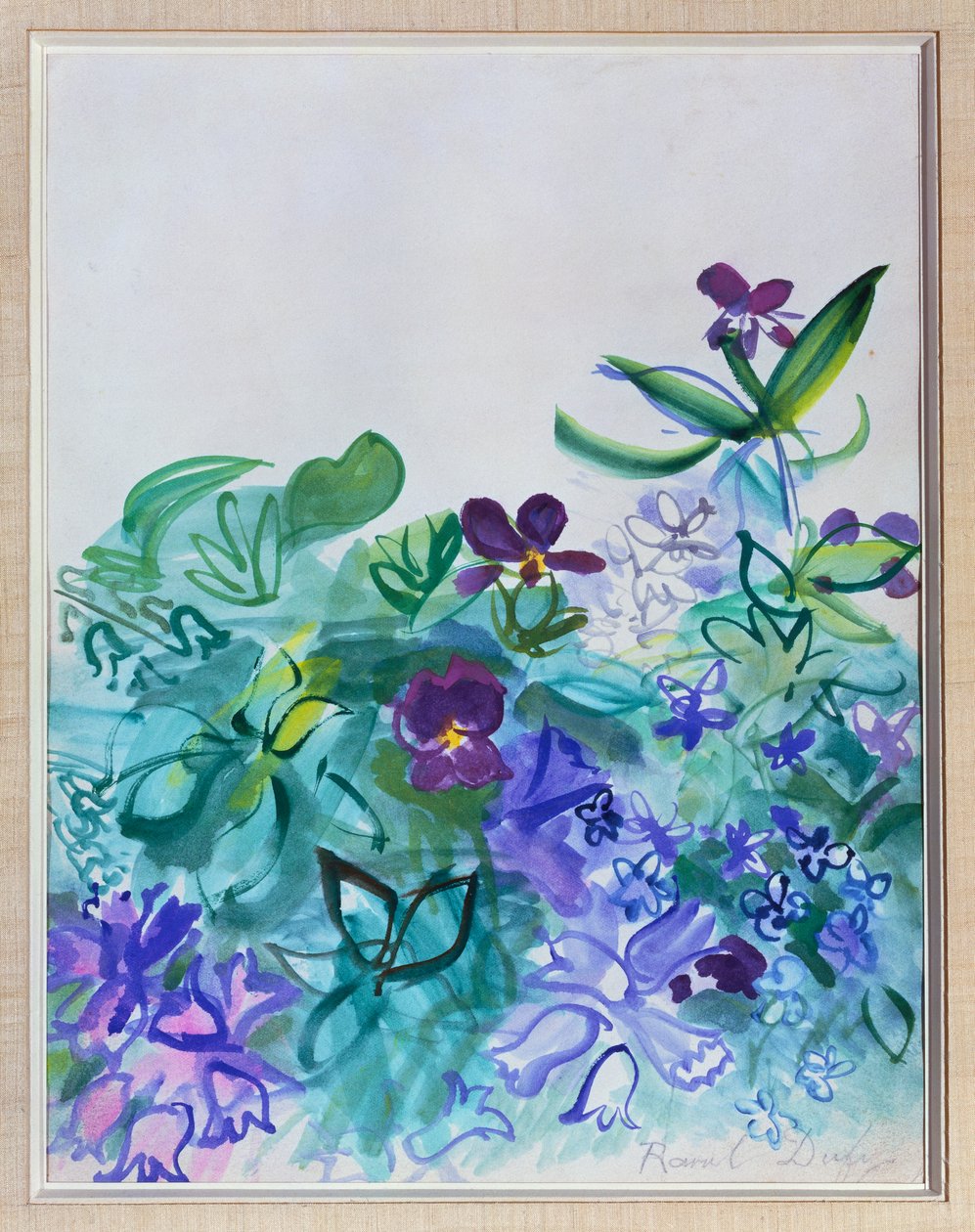Fleurs - Raoul Dufy