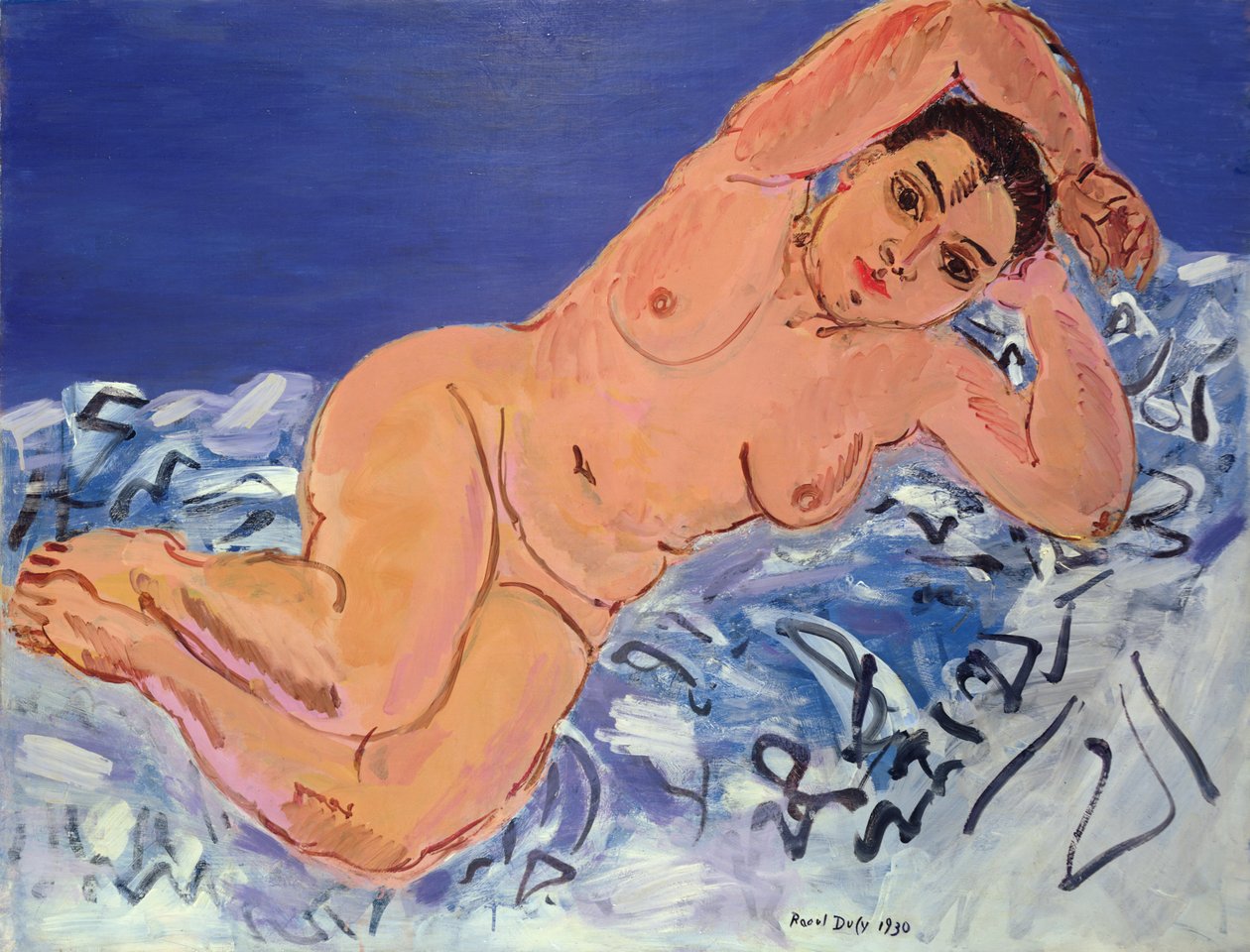 Grand bleu nu - Raoul Dufy