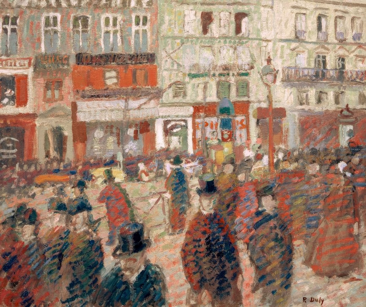 Le Boulevard Saint-Martin - Raoul Dufy