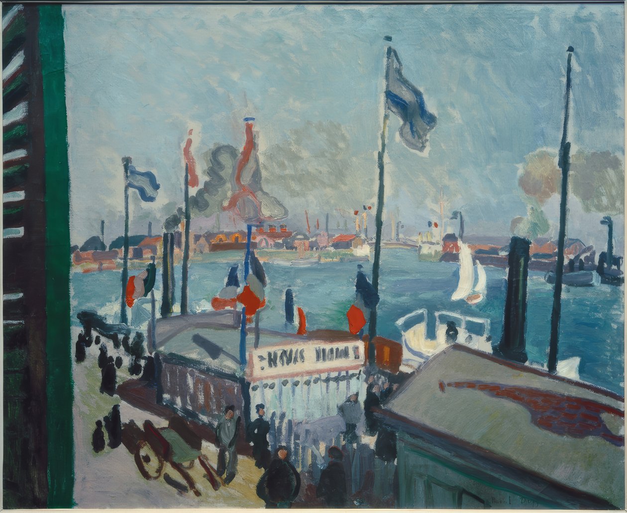 Le port du Havre - Raoul Dufy