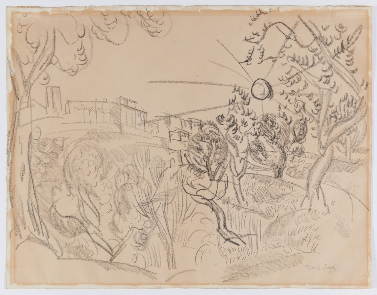 Oliviers en Provence - Raoul Dufy