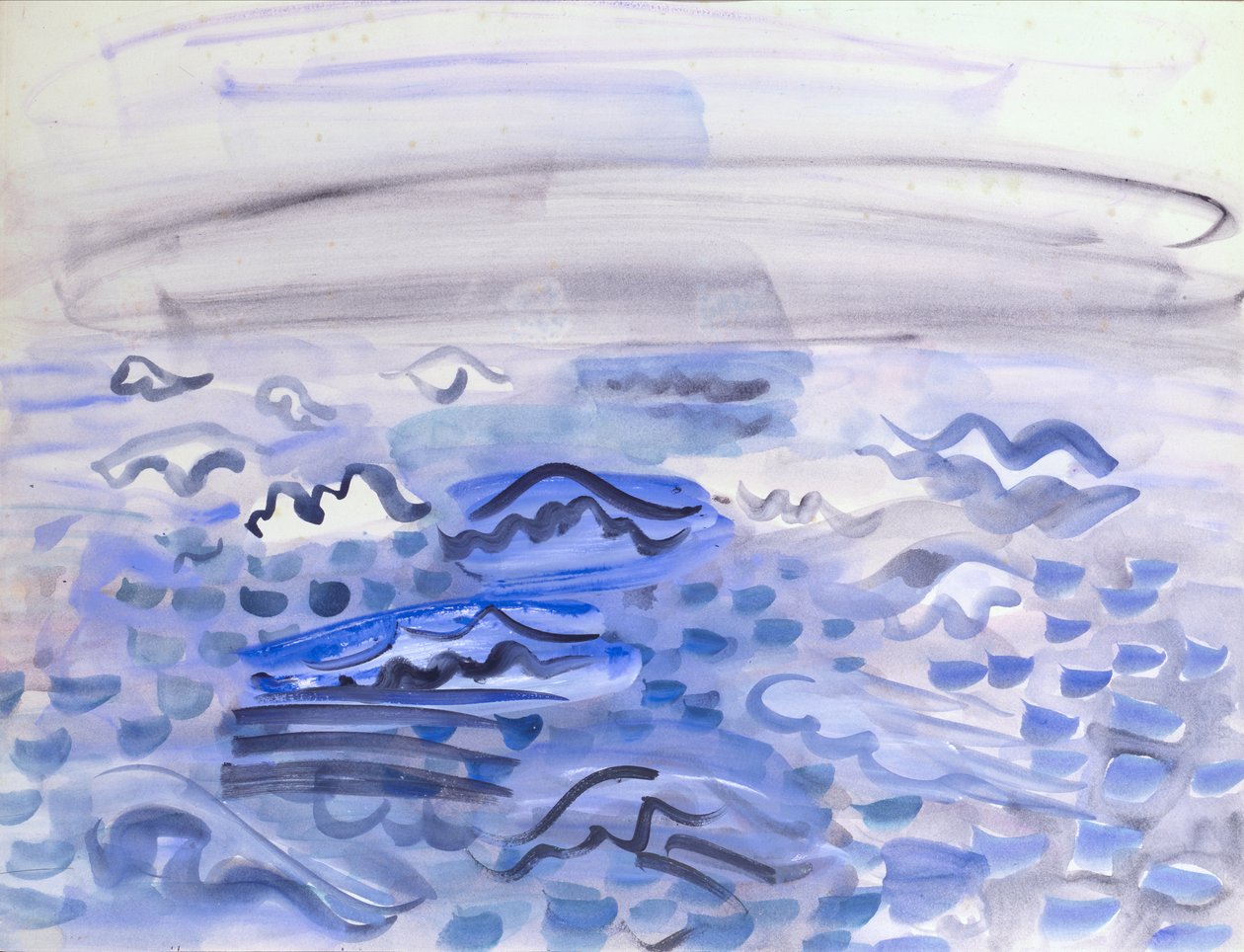 Étude des ondes - Raoul Dufy