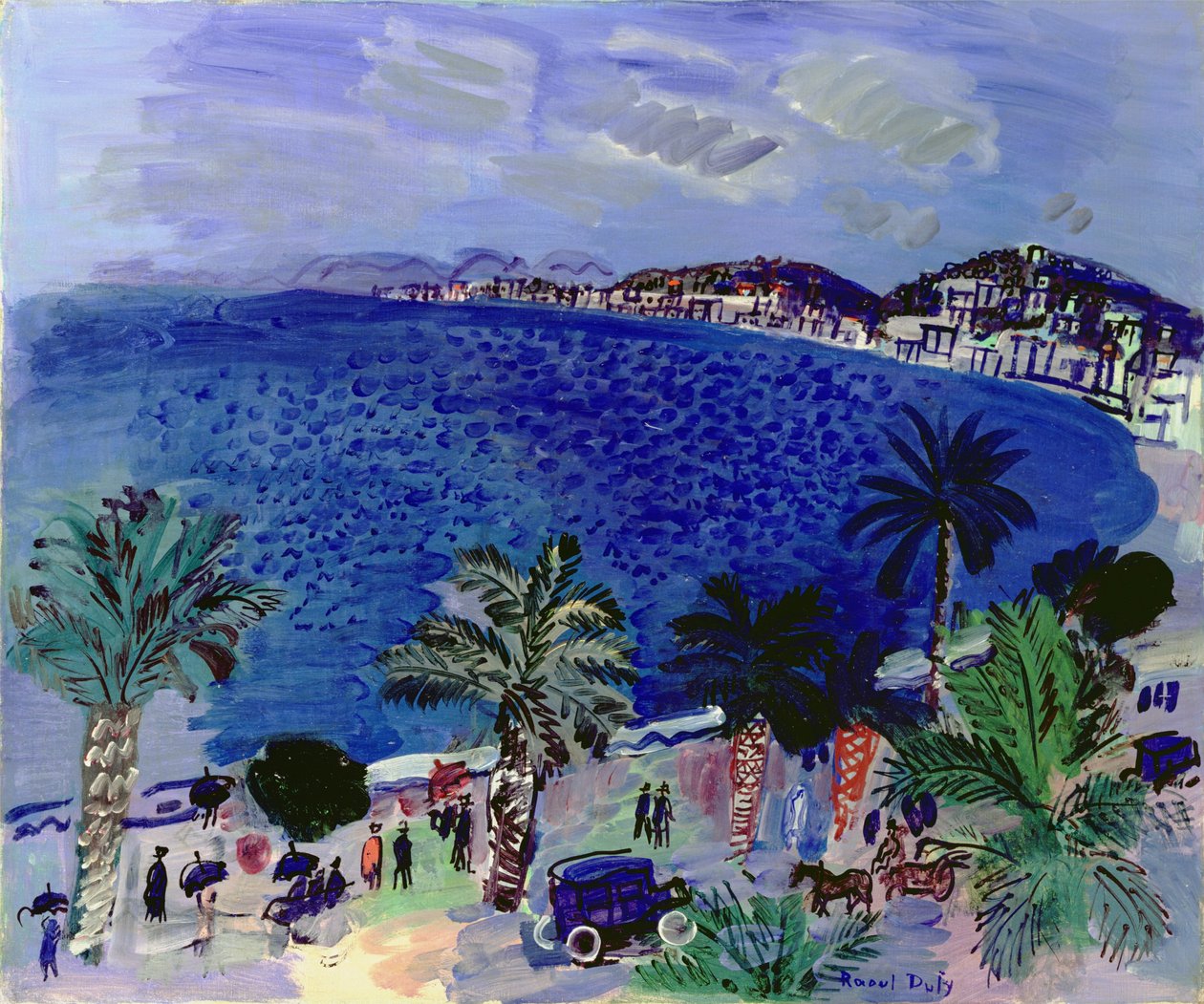 La Baie des Anges, Nice - Raoul Dufy