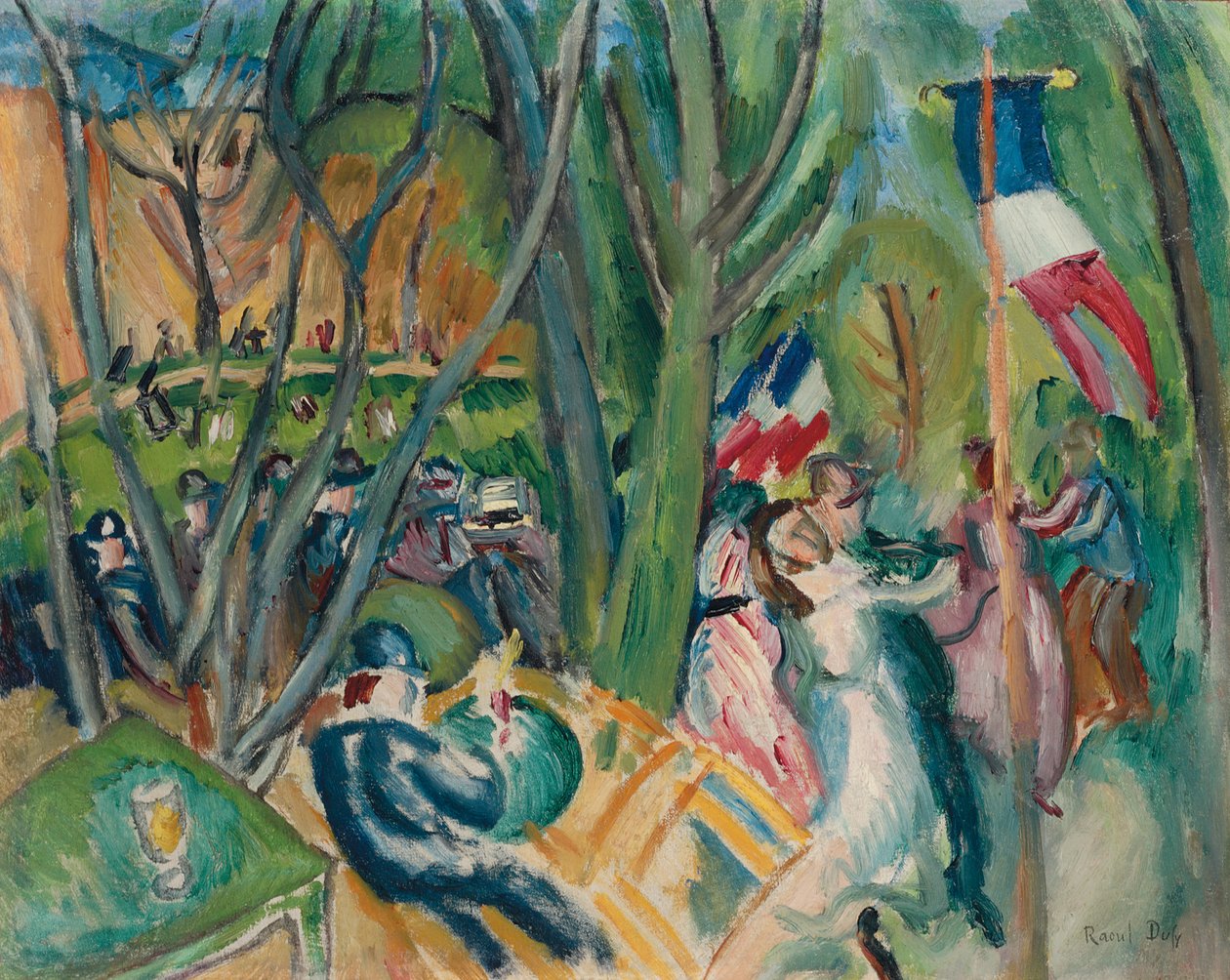 La danse populaire ; Le Bal Populaire - Raoul Dufy