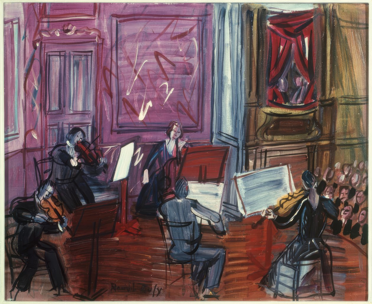 Le quintette - Raoul Dufy