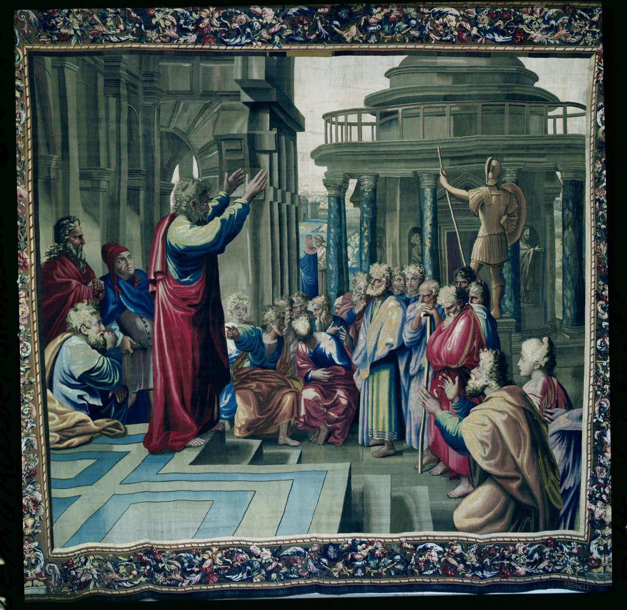 Saint Paul prêchant à l