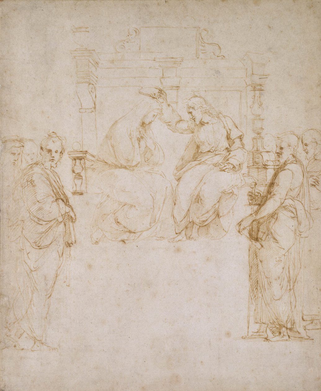 Le Couronnement de la Vierge - Raffaello Sanzio Raphael