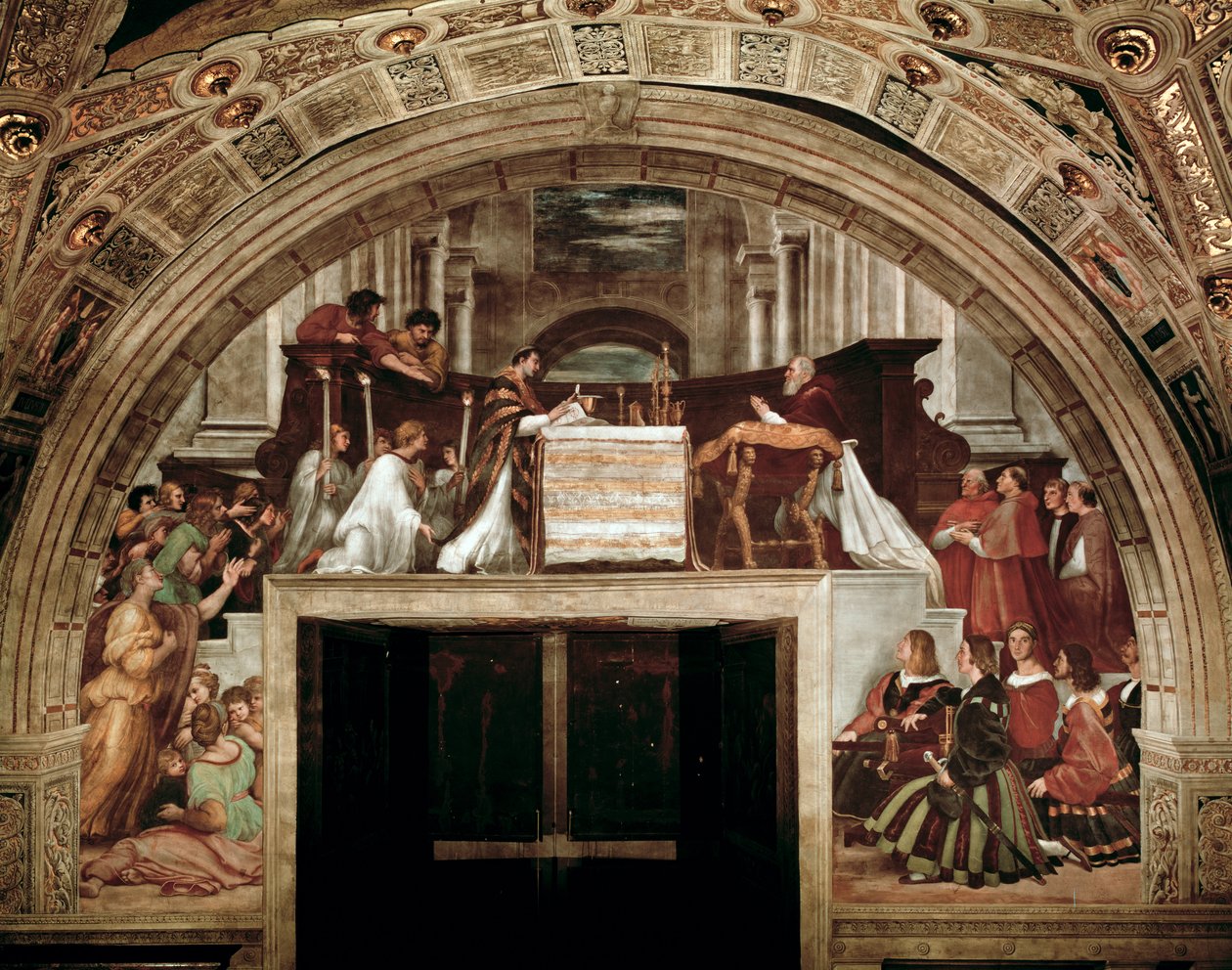 La Messe de Bolsena, de la Stanza dell