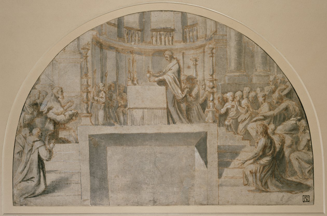 La messe miraculeuse à Bolsena, WA1846.273 - Raffaello Sanzio Raphael