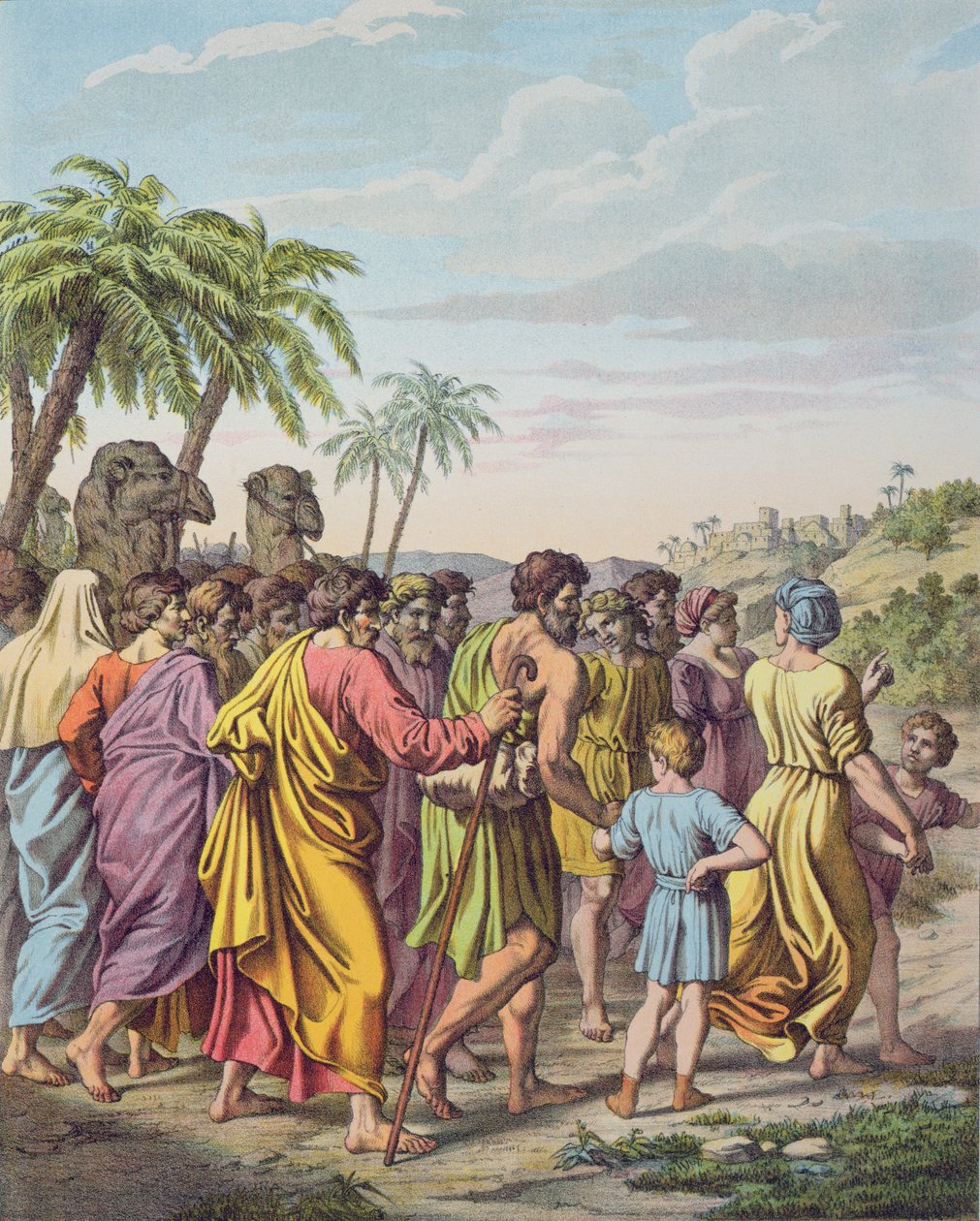 Le retour à Jérusalem après la captivité à Babylone - Raffaello Sanzio Raphael