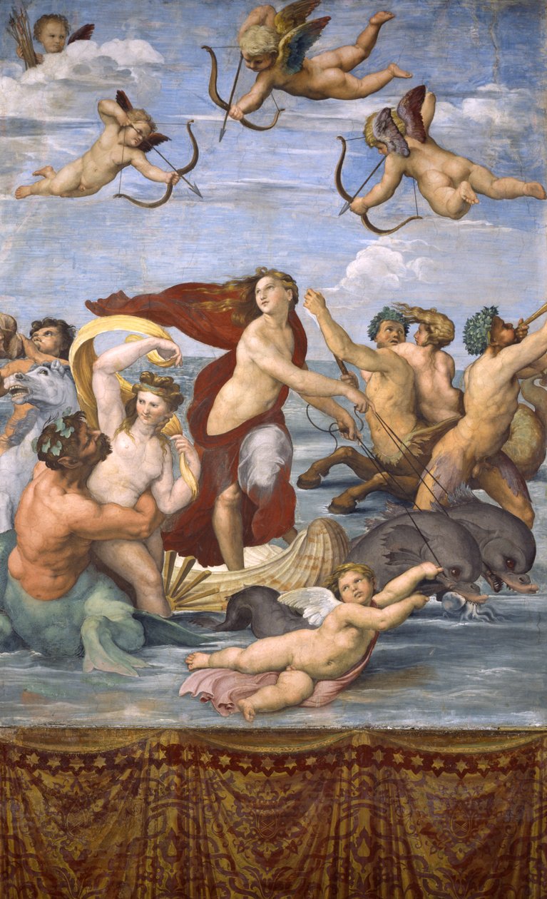 Le Triomphe de Galatée, c.1514 - Raffaello Sanzio Raphael