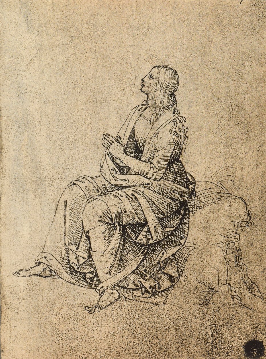 Figure féminine priant - Raffaello Sanzio Raphael