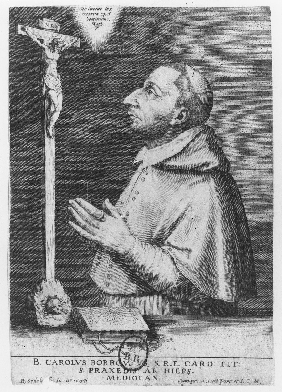 Charles Borromée - Raphael I Sadeler