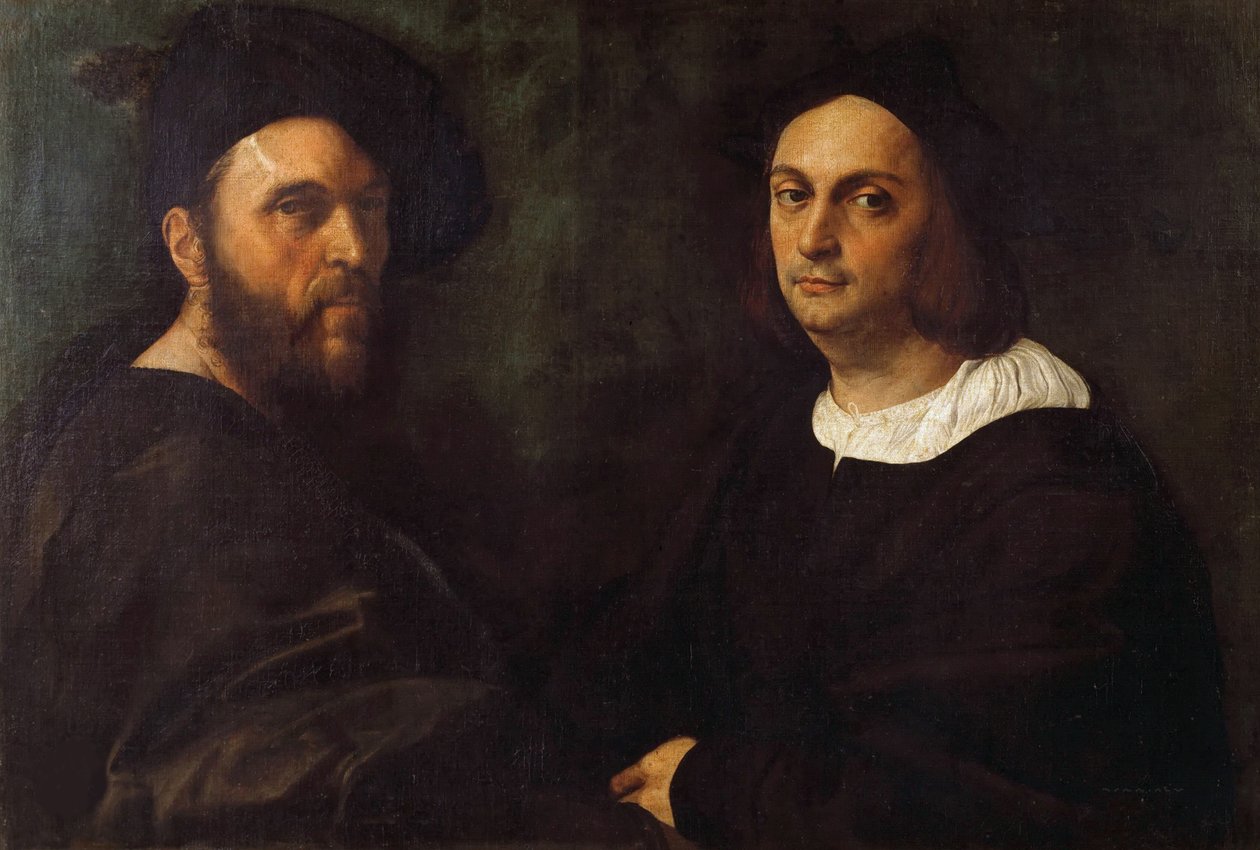 Double Portrait, vers 1516 - Raphael