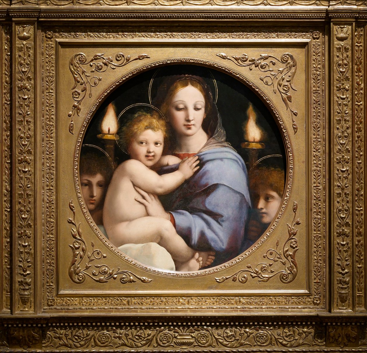 Madone du Candélabre, c.1513 - Raffaello Sanzio Raphael