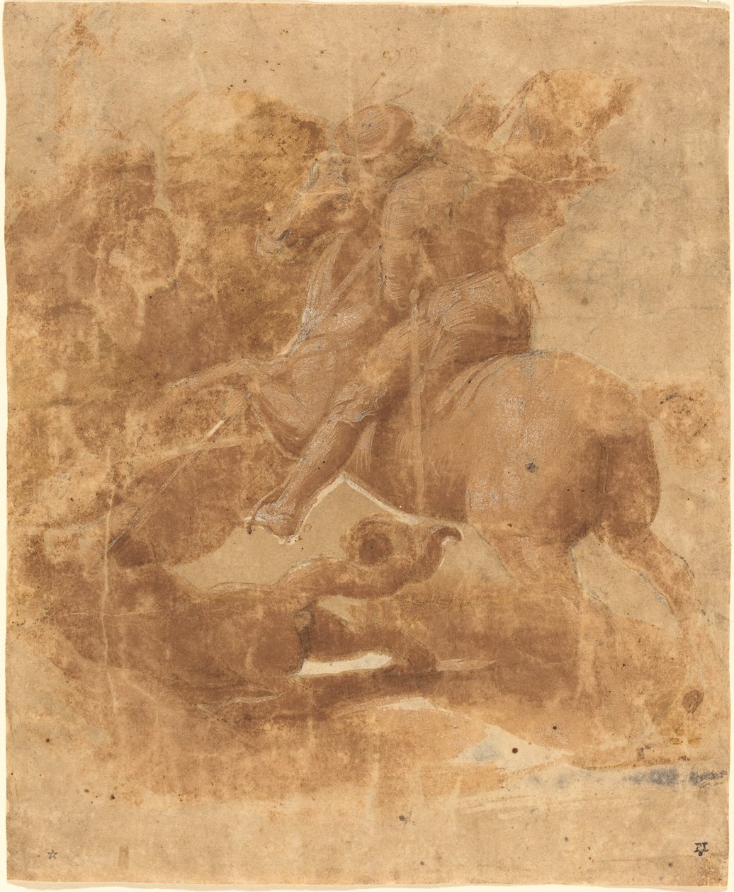 Saint Georges et le Dragon - Raphael