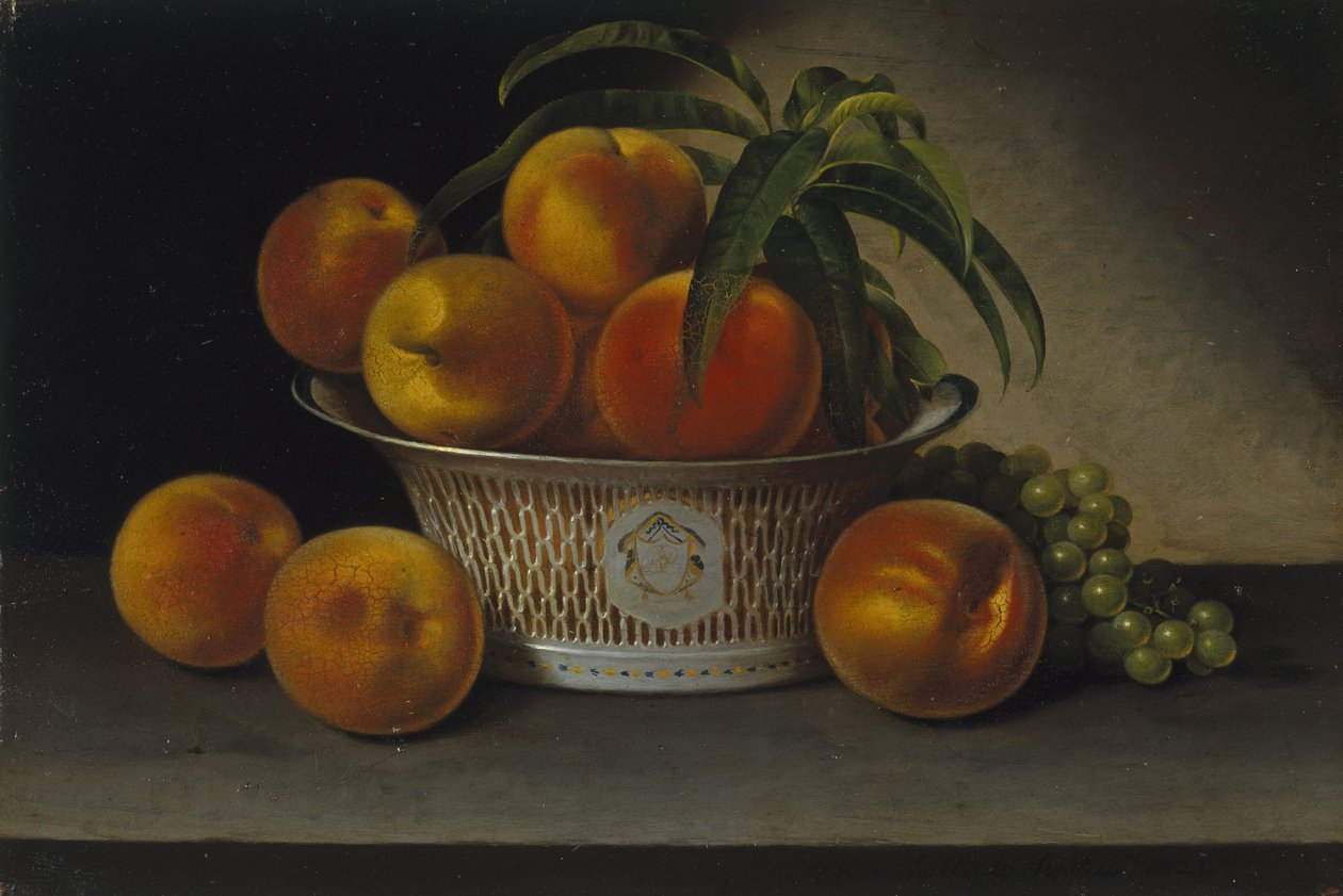 Nature morte avec des pêches - Raphaelle Peale