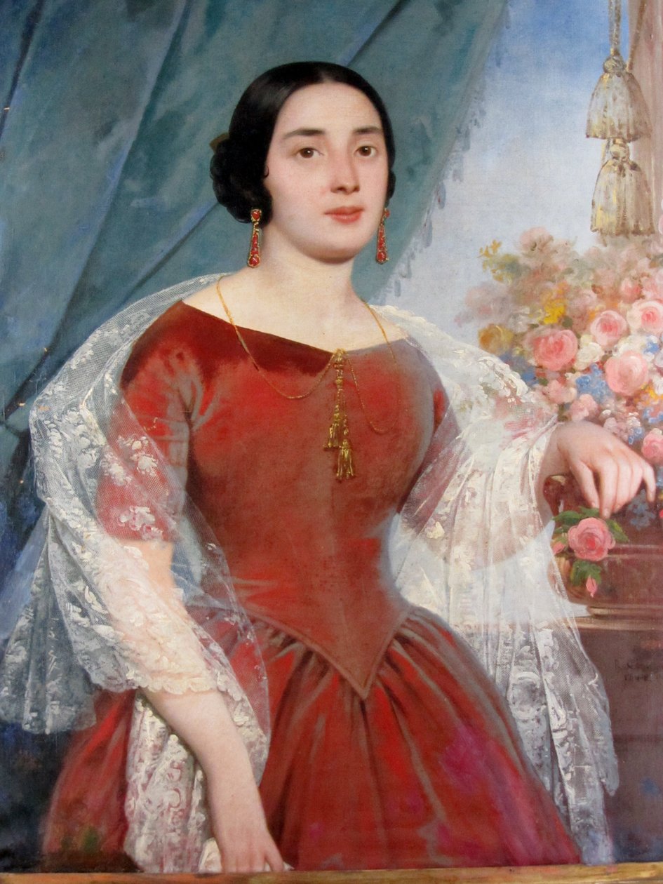 Doña Luisa Recabarren - Raymond Auguste Quinsac Monvoisin
