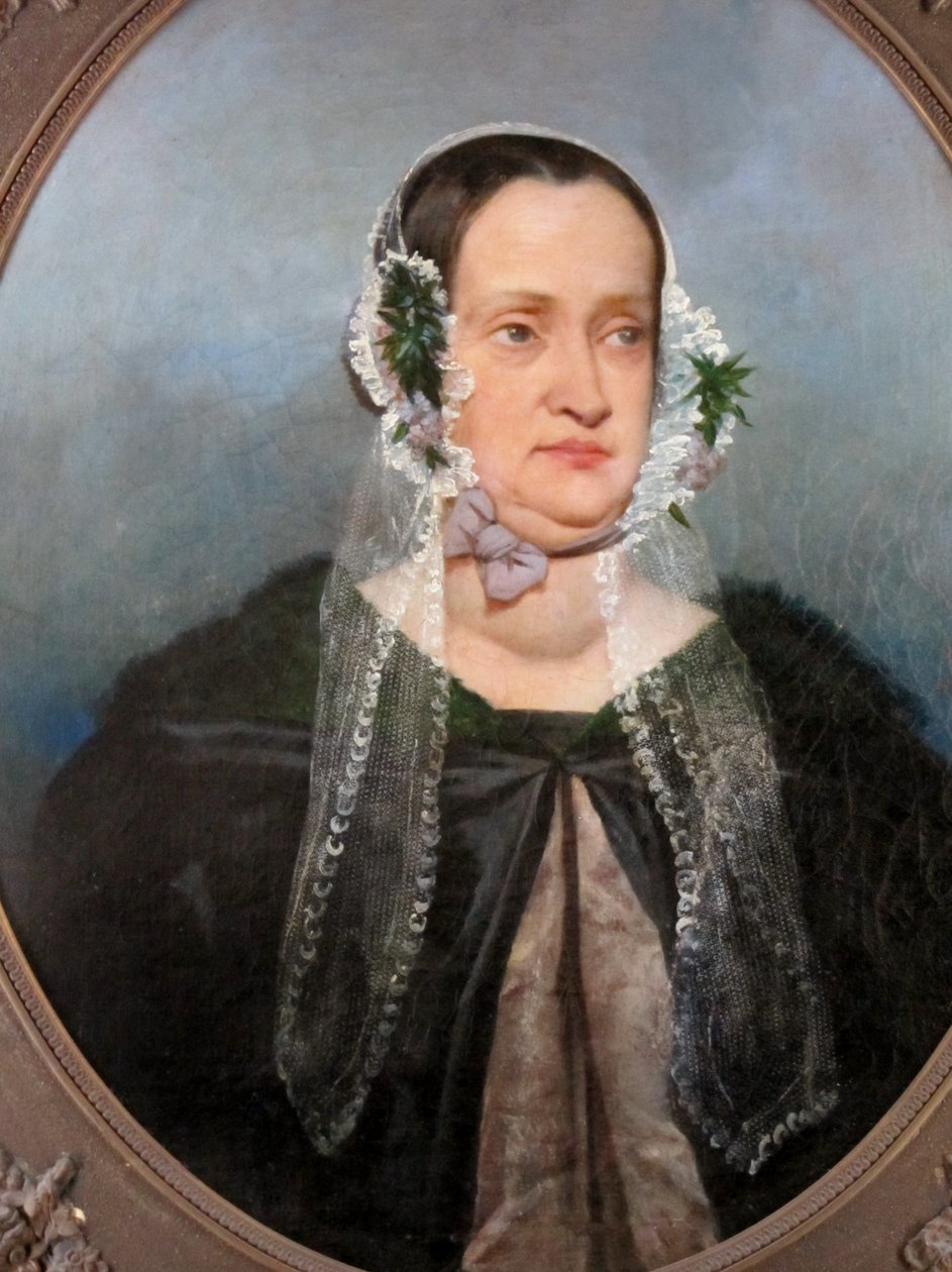 Doña Mercedez Rosales Larraín de Pérez - Raymond Auguste Quinsac Monvoisin