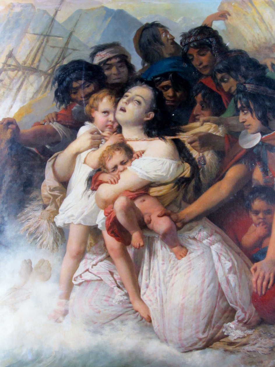 Naufrage du «Jeune Daniel» - Raymond Auguste Quinsac Monvoisin