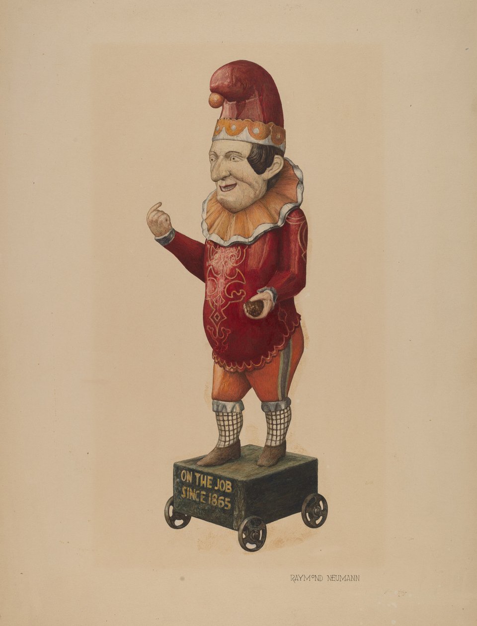 Figure de magasin de cigares : "Punch" - Raymond Neumann