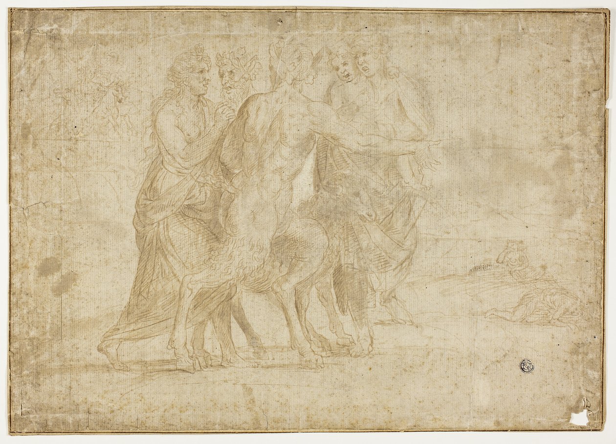Faune et Nymphes - Raymond de Lafage