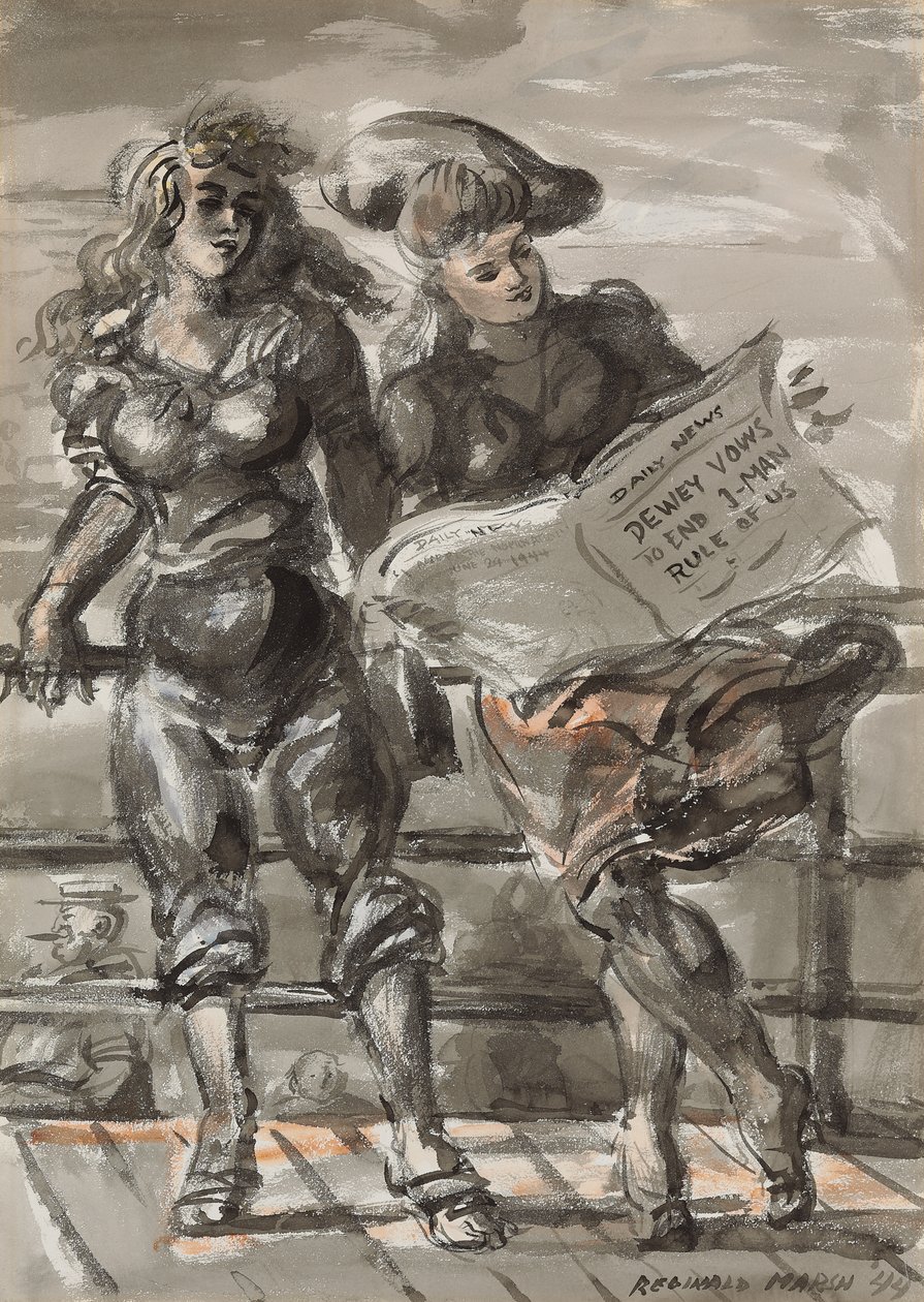 Actualités quotidiennes - Reginald Marsh