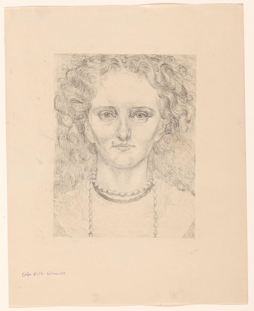 Portrait de Coba Stolk-Schmidt - Reijer Stolk