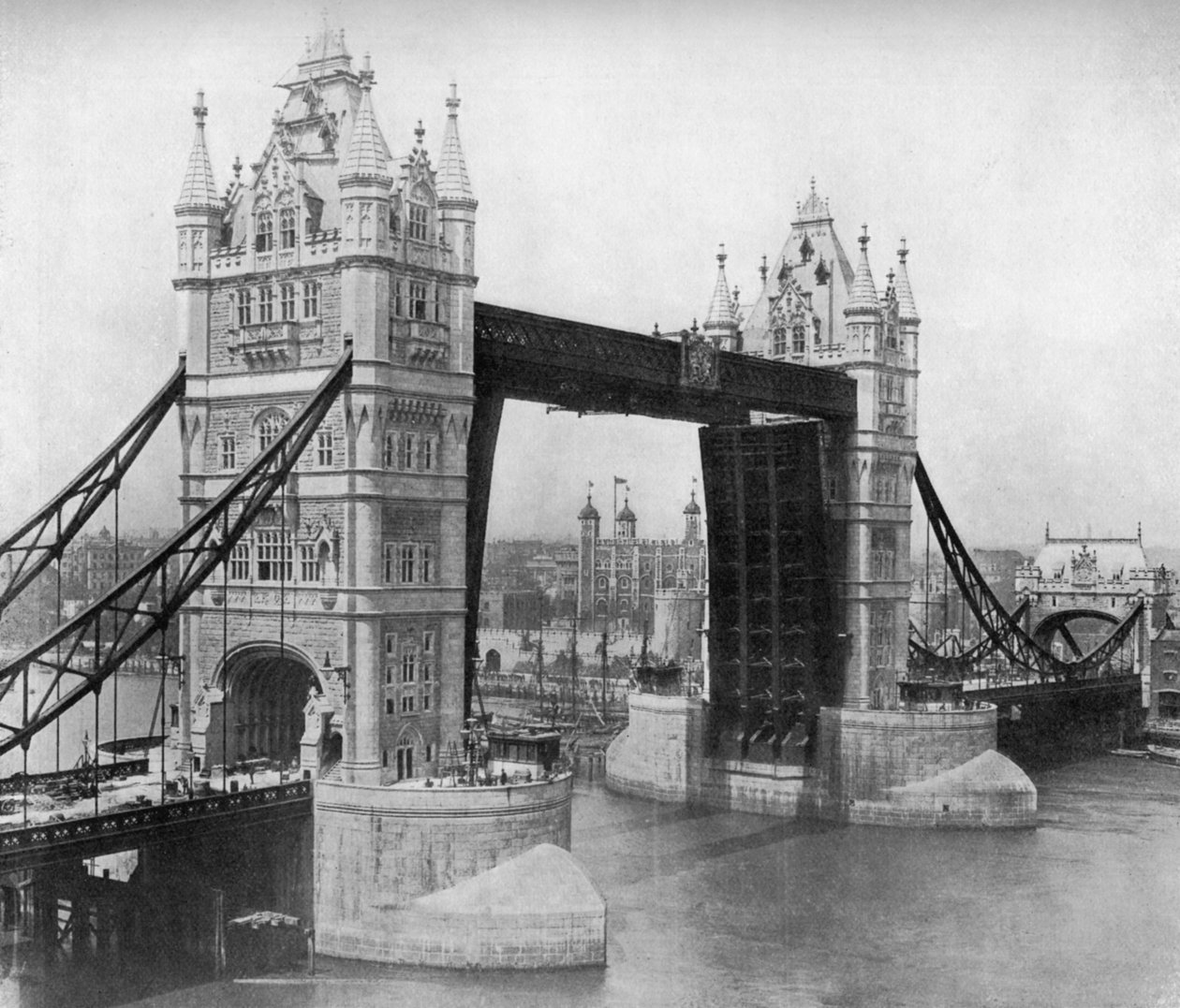 Tower Bridge, Londres, 1911-1912 - Reinhold Thiele