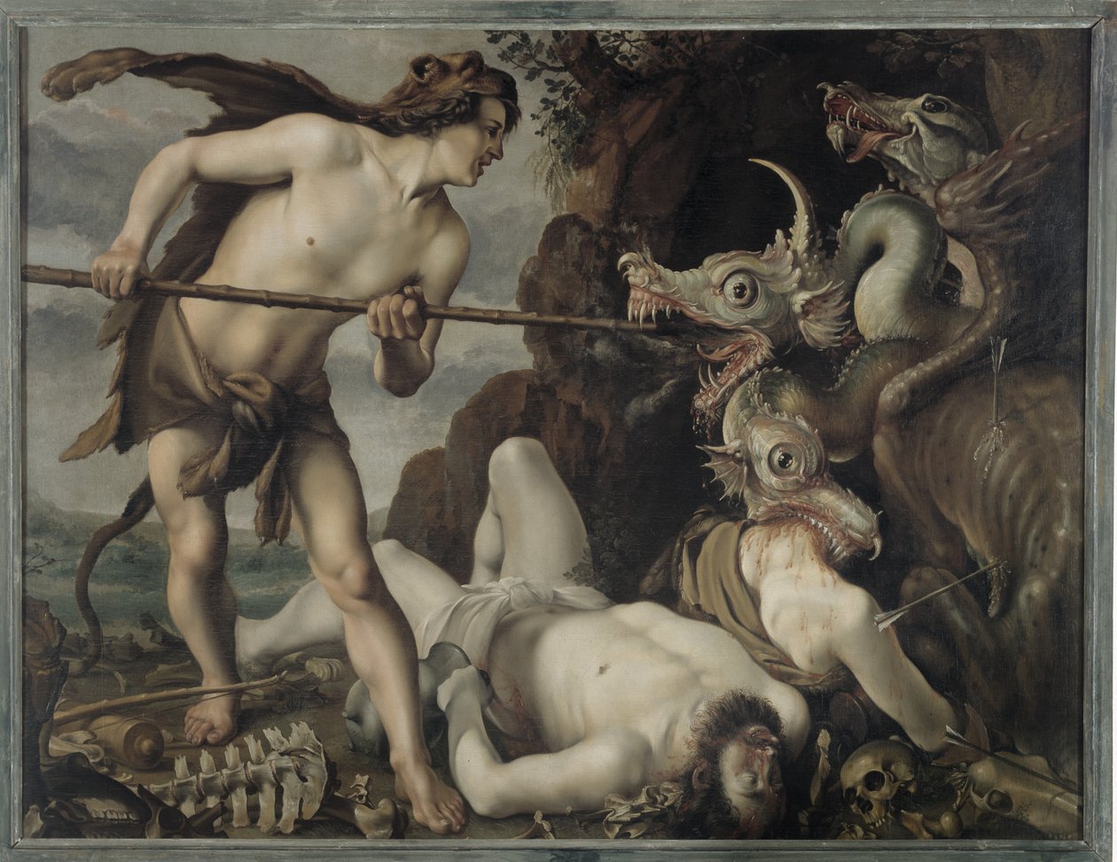 Cadmus tuant le dragon - Reinhold Timm
