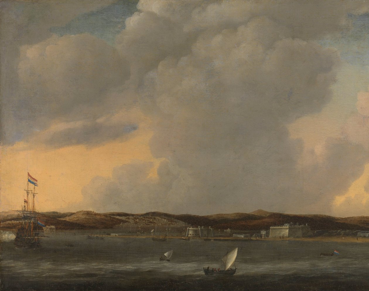 Vue de Tunis - Reinier Nooms (signed by artist)