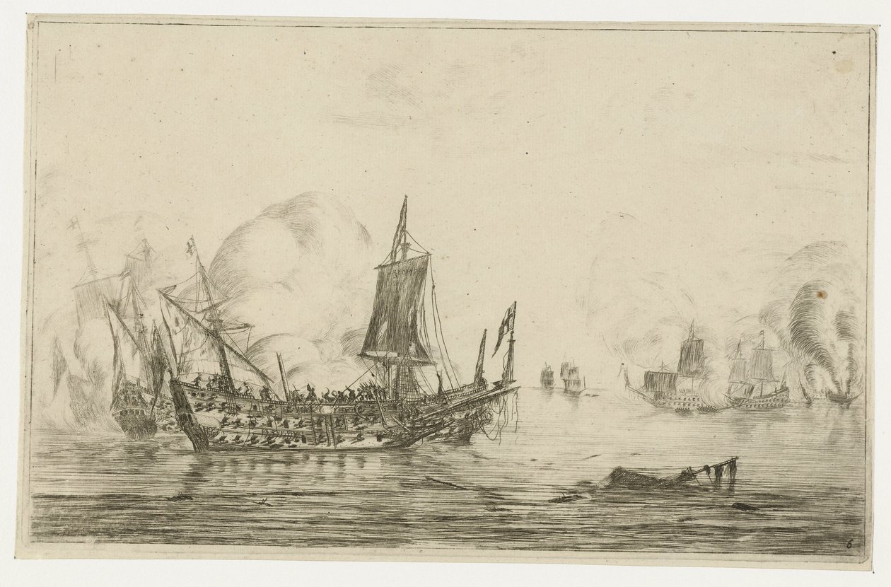 Après la bataille navale - Reinier Nooms