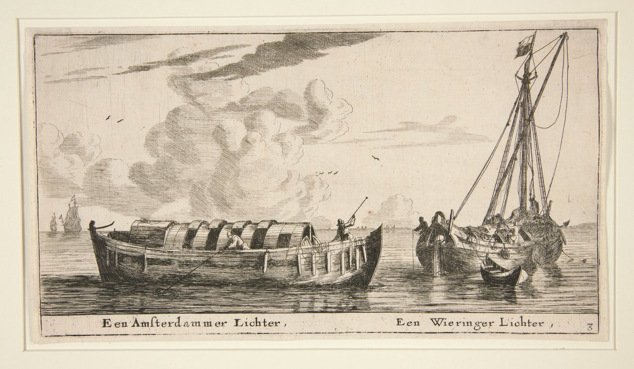 Deux bateaux - Reinier Nooms
